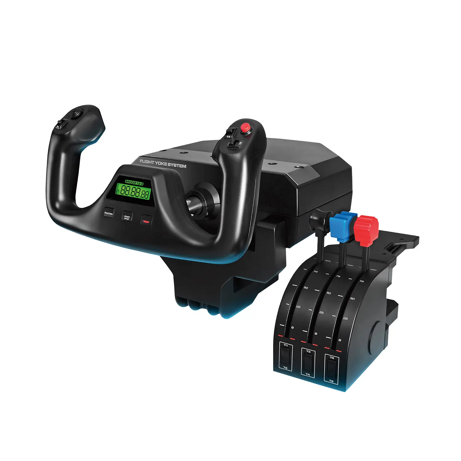 Logitech G Flight Yoke and Throttle Quadrant System Logitech G Flight Yoke and Throttle Quadrant System