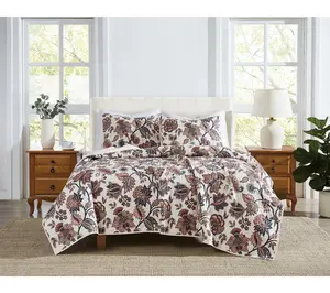 Cannon Chloe Jacobean Twin/Twin XL 2 Piece Quilt Set