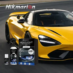 Car Headlight Restoration Kit, Daily Cleaning & Polishing Agent, Brightening Care Solution, Automotive Light Maintenance Set