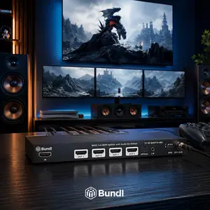 8K60 1×4 HDMI Splitter with Audio De-Embed