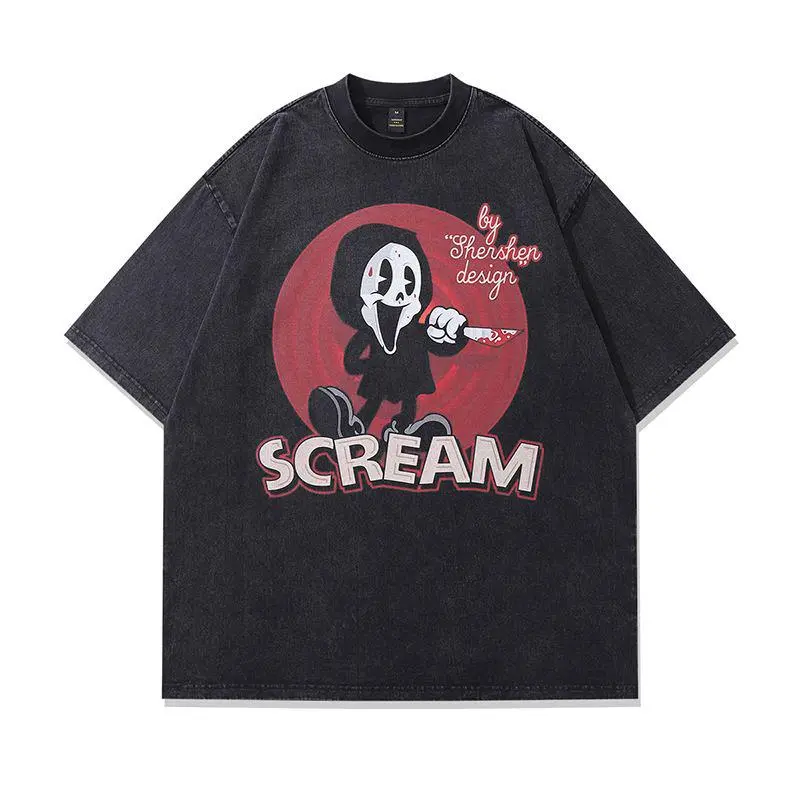 Retro Scream Movie Shirt, Scream T-shirt, halloween shirts, retro horror shirt, Cute Scream Shirt, Ghostface Shirt