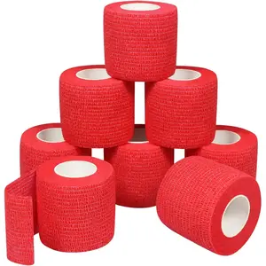 ‌Elastic Sports Tape Wrap‌ – Self-Adherent Support for Wrist & Ankle Injuries