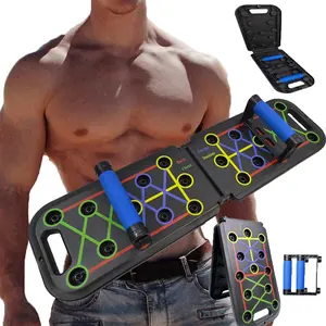 Push Up Board, Portable Foldable 20 in 1 Push Up Bar at Home Gym, Portable Multi-Function Push Up Handles for Floor, Professional Strength Training Equipment For Men and Women