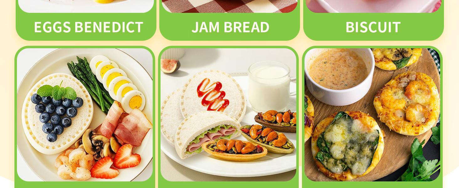 Sandwich Cutter and Sealer,Set of 4 Bread Sandwich Decruster Pancake Maker DIY Cookie Cutters for Kids Bento Box,Round Heart Star Square Shapes Sandwich Decruster Press Mold Sandwich Cutter and Sealer,Set of 4 Bread Sandwich Decruster Pancake Maker DIY Cookie Cutters for Kids Bento Box,Round Heart Star Square Shapes Sandwich Decruster Press Mold