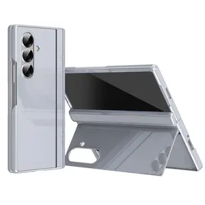 Samsung Galaxy Z Fold 7 Case with Invisible Stand for Z Fold 6, Ultra-Thin Full Shockproof Protection Cover for Z Fold 4 and Z Fold 3, New Style for Men, Accessories, Casing