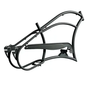 Tracer FM-Harman 3D 26" Stretch Cruiser Steel Frame for Interal 3-Speed Disc Brake, Chain Guard included