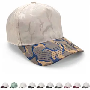 Mens Baseball Cap Cotton Snapback Adjustable Snapback Hat Women Camo Visor Bill
