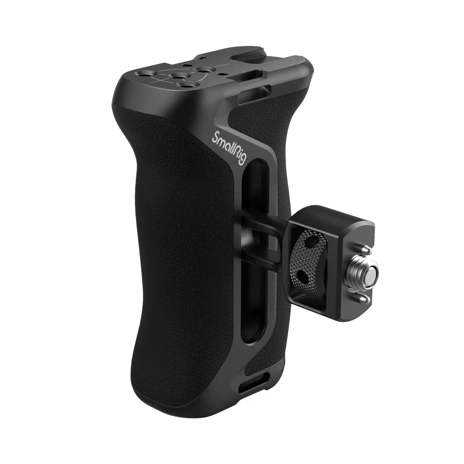 SmallRig Camera Side Handle Camera Accessory - 4346, Aluminum Alloy, Anti-slip Silicon, Lightweight, 1/4"-3/8" 2-in-1 Locating Screw, Stretchable Mounting Point, Ergonomic Handgrip, 36mm Up/Down Adjustable, Left/Right Hand Universal