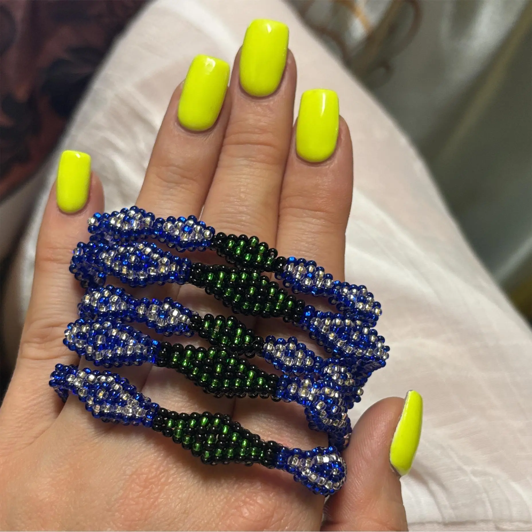 Ilde Yemaya and Ogun 1 bracelet