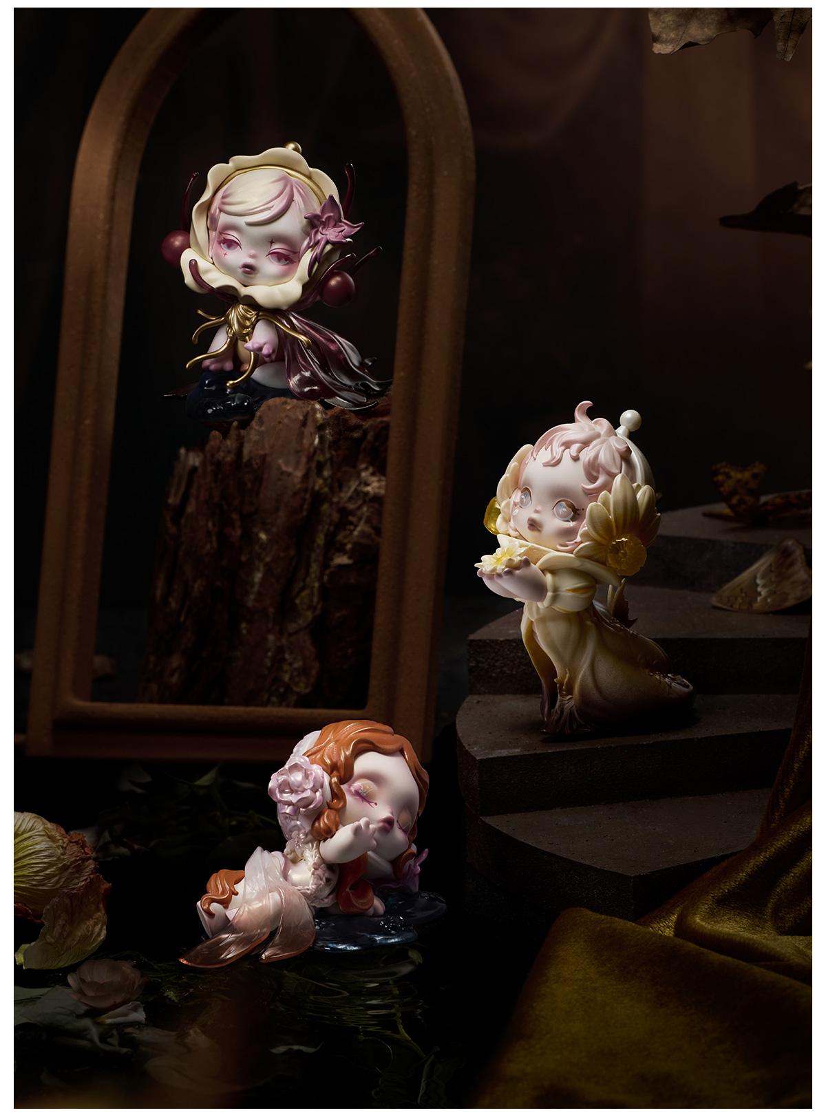 [POP NOW]SKULLPANDA Petals in Four Acts Series Figures Blind Box
