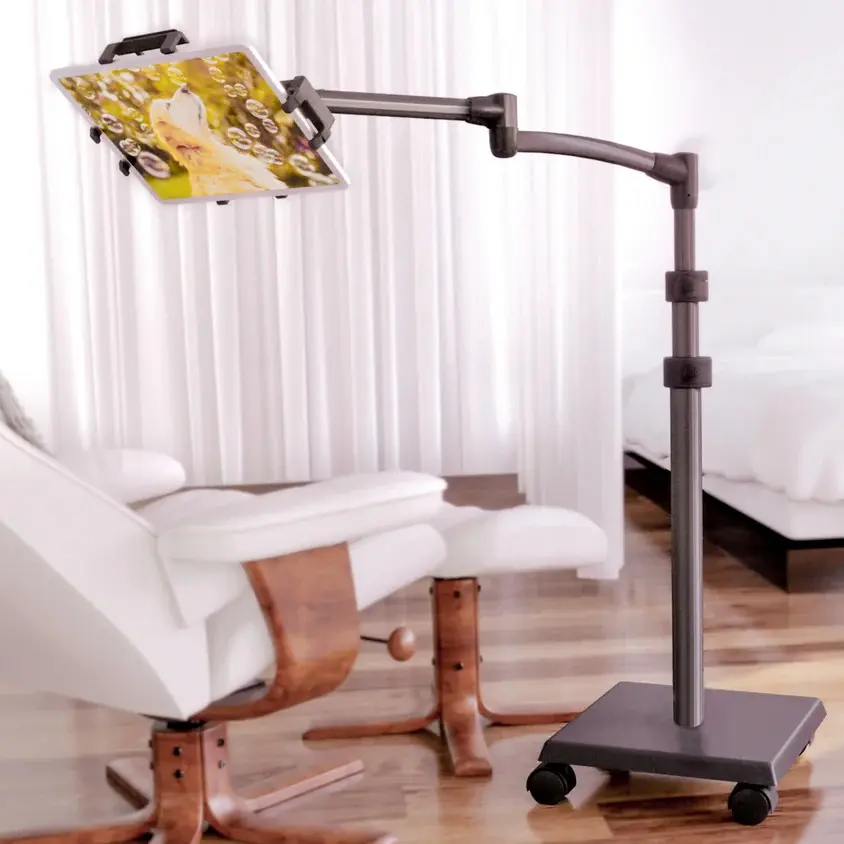 LEVO G2 Deluxe Tablet Floor Stand for all iPad, Kindle, Fire, Android, Samsung, Lenovo, Google, and Kids Tablets