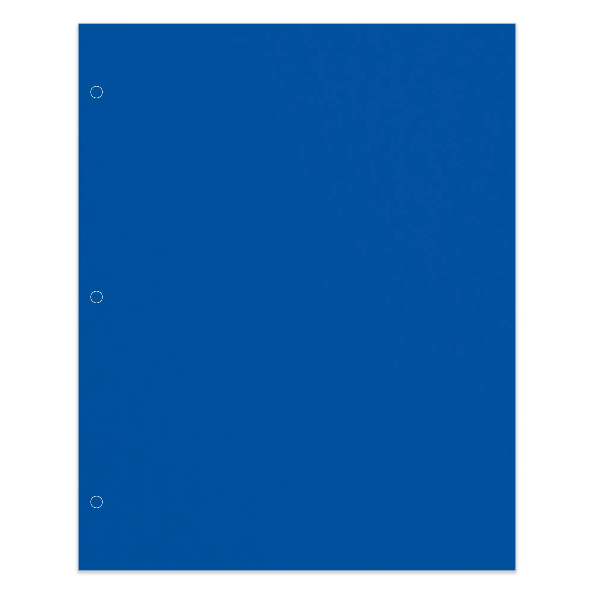 Office Depot® Brand 2-Pocket School-Grade Paper Folder, Letter Size, Blue