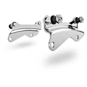 HogWorkz Chrome 4-Point Docking Hardware Kit - HW163002 for 2014-2025 Harley-Davidson Touring Motorcycles