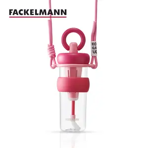 FACKELMANN Kids BPA-Free Plastic Tumbler with Spill Resistant Flexible Straw,22oz Cups with lids &straws for School and Travel,Heat-resisting,leak proof for Smoothies,Tea,Juice