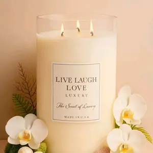 Apple Pumpkin extra Large 3-Wick Candle Decoration Ornaments autumn Decorative Scented Aroma