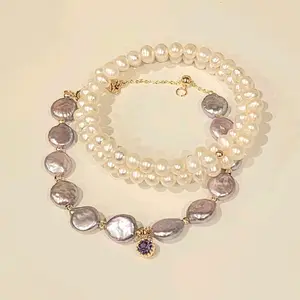 Jewelry Link for TikTok Livestream, natural crystals, and displayed jewelry