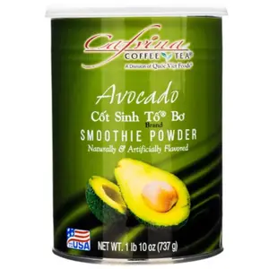 Avocado Smoothie Powder Mix Bubble Tea 1.625 lbs Quoc Viet Cafvina