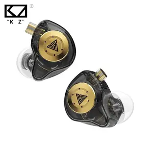 Kz Edx Pro Dynamic Earphones, HiFi Bass Earbuds, in Ear Monitor, Sport Noise Cancelling Headset, Wireless Audio, Comfortable Fit, Headphones, Electronic