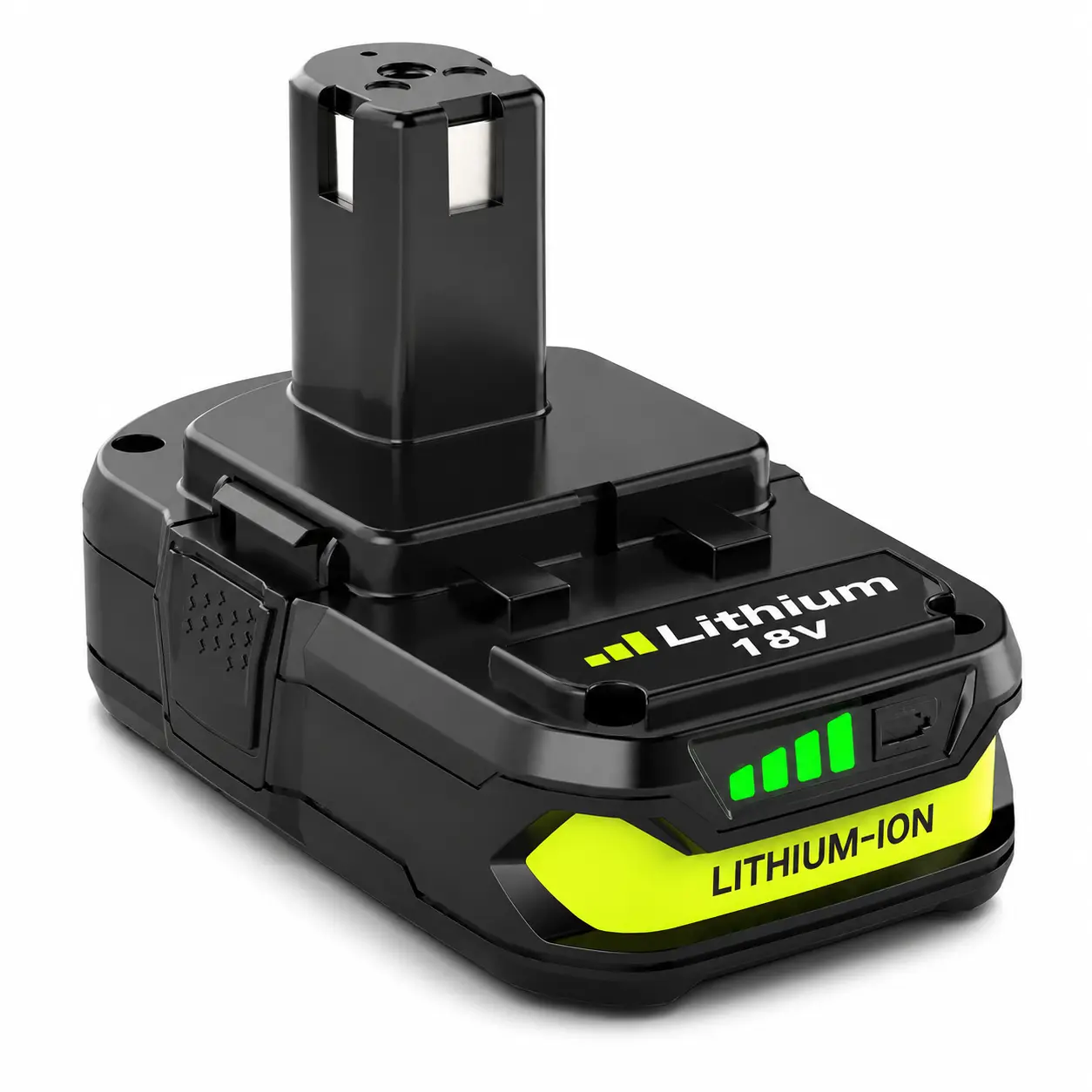 3.6Ah 18V Lithium Battery Replacement for Ryobi ONE+ P102 P108 Cordless Power Tools, Compatible with 18V Ryobi Chargers, LED Indicator