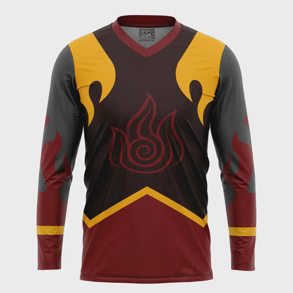Firebender Avatar The Last Airbender Hockey Jersey