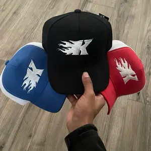 Kitchi “Branded” Trucker Hat Colors Black, Red, Blue