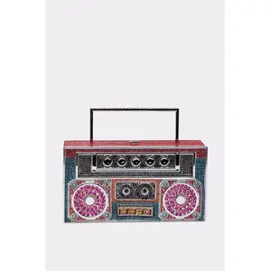 TURN ME UP BLING BOOMBOX PURSE