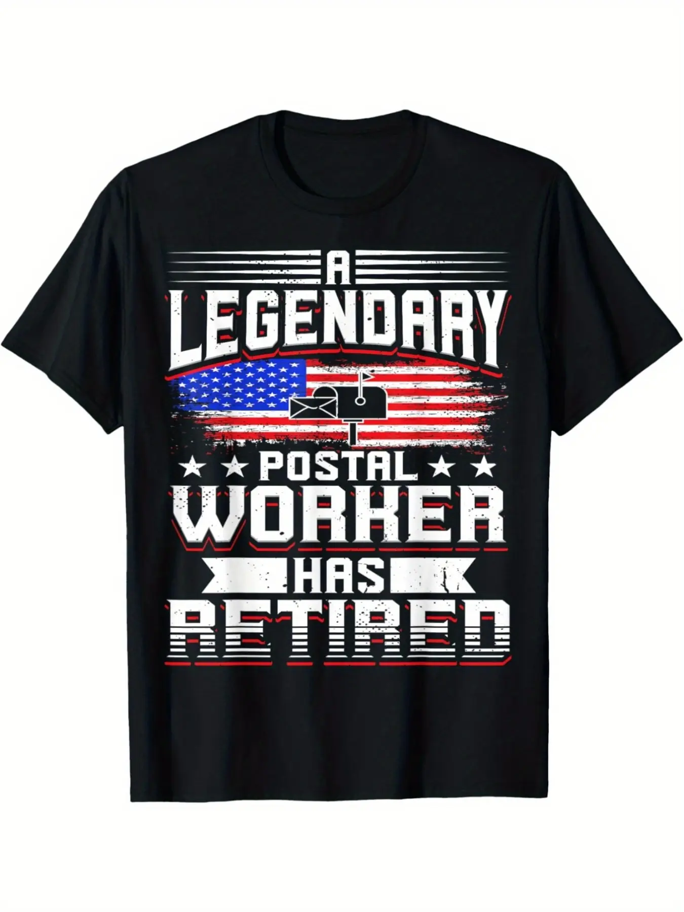 Retired Postal Worker Mailman Retirement T-Shirt 1