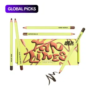 [Made By Mitchell] Tan Line Lip Trick 5 Counts Bundle, Long-Lasting Lip Liner Set, Lip Liner Pencil, Lipliner, Buildable & Blendable, Natural Nude Definition, All-in-One Lip Makeup #GLOBAL PICKS