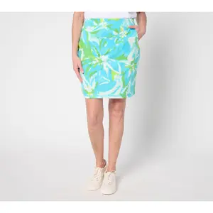 Belle by Kim Gravel Petite Preppy French Terry Skort Belle by Kim Gravel Petite Preppy French Terry Skort