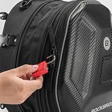 ROCKBROS 35L Hard Shell Motorcycle Tail Bag Waterproof Expandable Durable ROCKBROS 35L Hard Shell Motorcycle Tail Bag Waterproof Expandable Durable