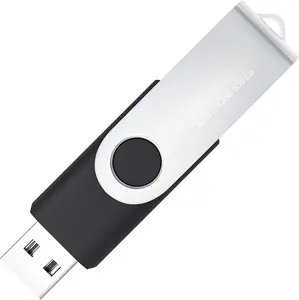 32GB USB Flash Drives 1 Pack USB 2.0 Thumb Drives 32GB Jump Drive USB Memory Stick with Led  (Black, 1 Pack)