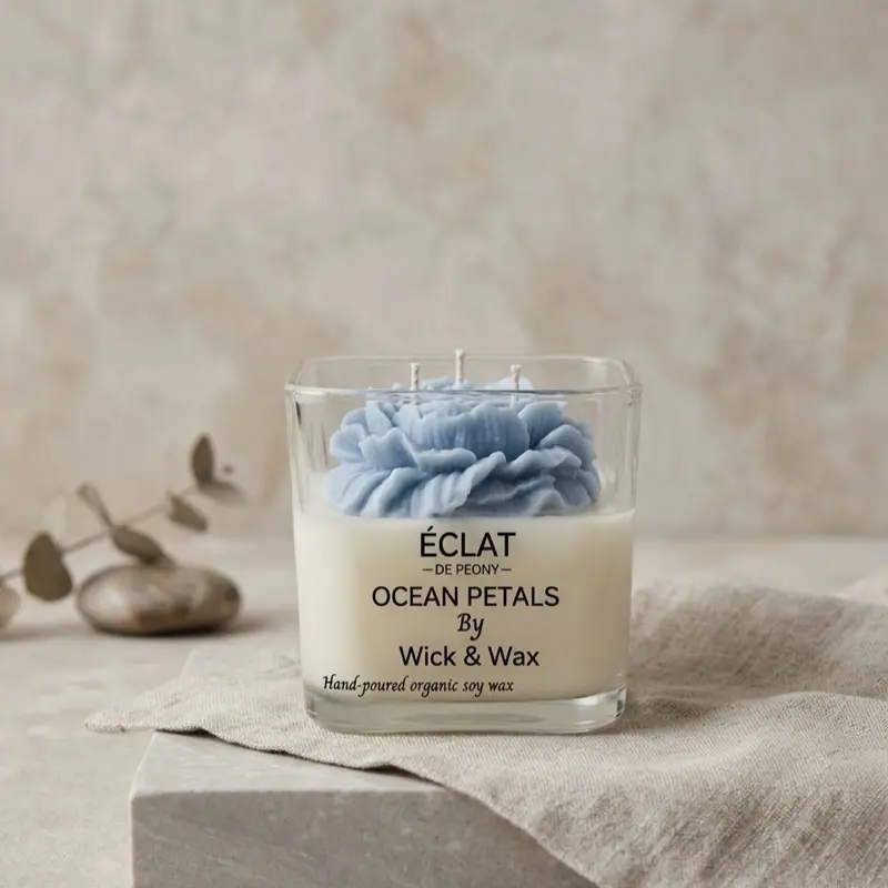 Ocean Petals Scented Candle, 16oz