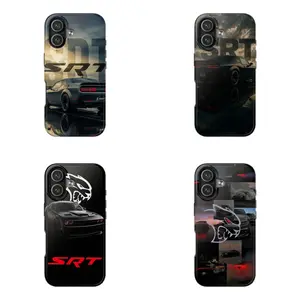 Dodge Challenger SRT Hellcat Beast Edition Case  for iPhone 17 - 11 Pro Max Plus Mini X XR XS 7 8 Plus or SAMSUNG GALAXY S25 - S21 Ultra Plus