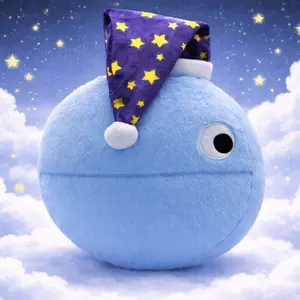 Fuzzy collectable perc plushie