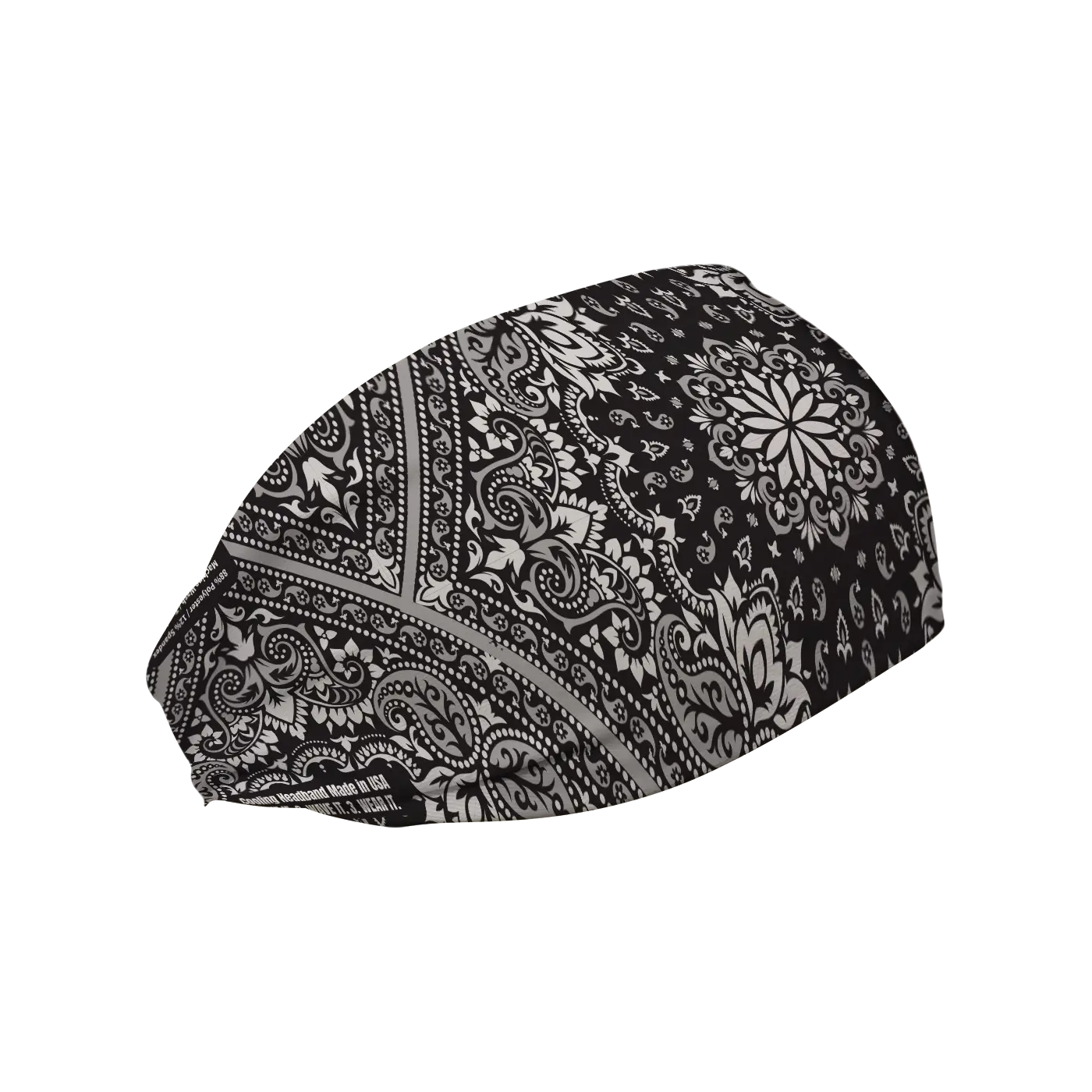 Cooling Headband: Bandana Black