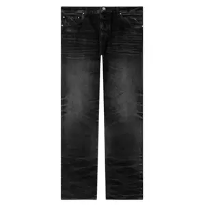 Amiri Stack Straight Jeans Faded Black