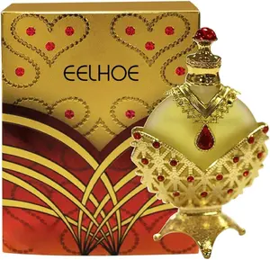 EELHOE Gold Concentrated Perfume Oil, Long Lasting Arabian Women's Retro Perfume Essential Oil (1.18Ounce)
