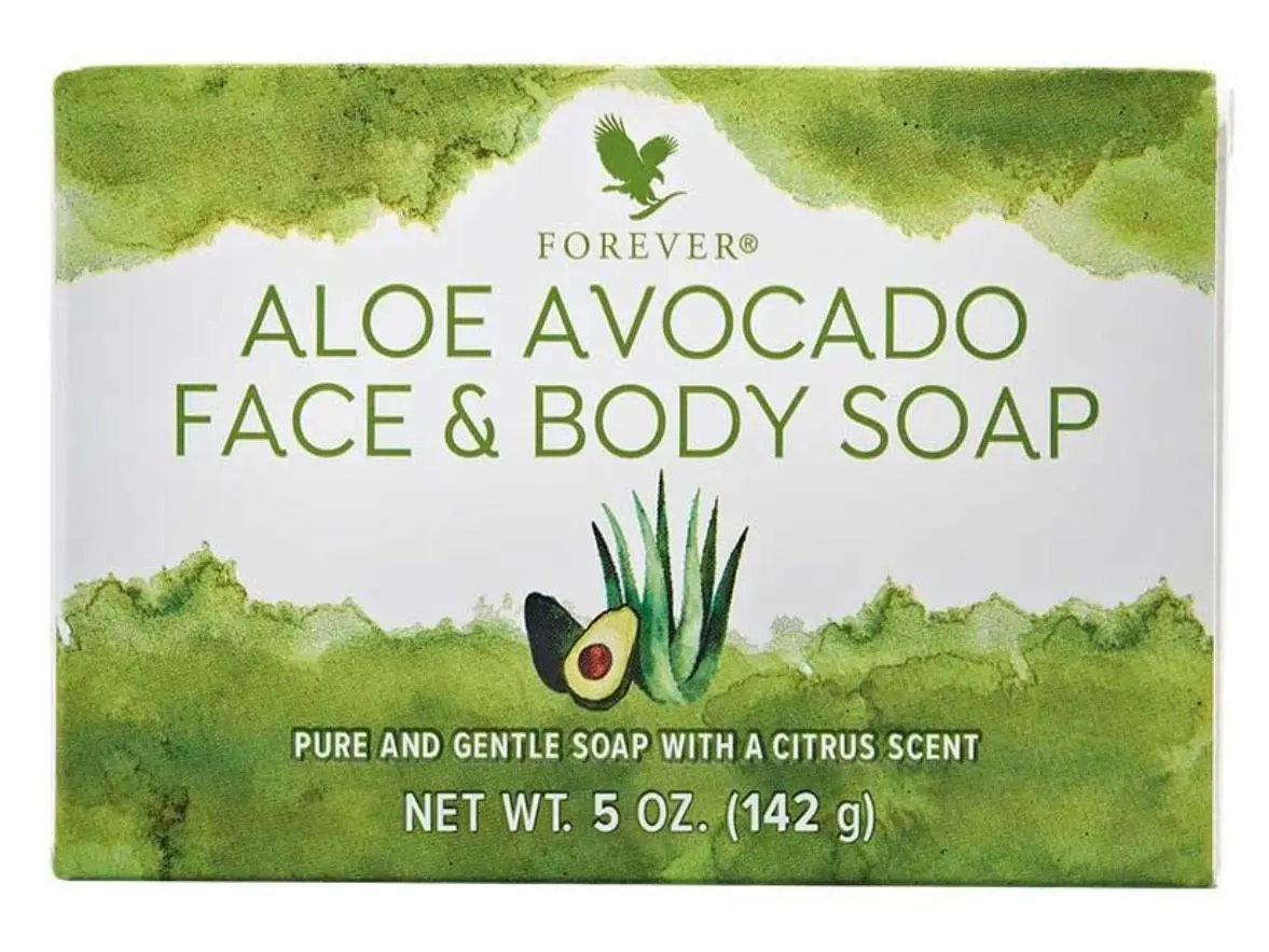 Forever Living Aloe Avocado Face & Body Soap