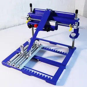 6.7" Curved Screen Printer| High-Precision Positioning System for Cylindrical & Conical Items| Professional Grade for Tumblers, Bottles, Mugs & More| Smooth Ink Transfer, Durable Build| Ideal for Custom Logo Printing & Small Business Production