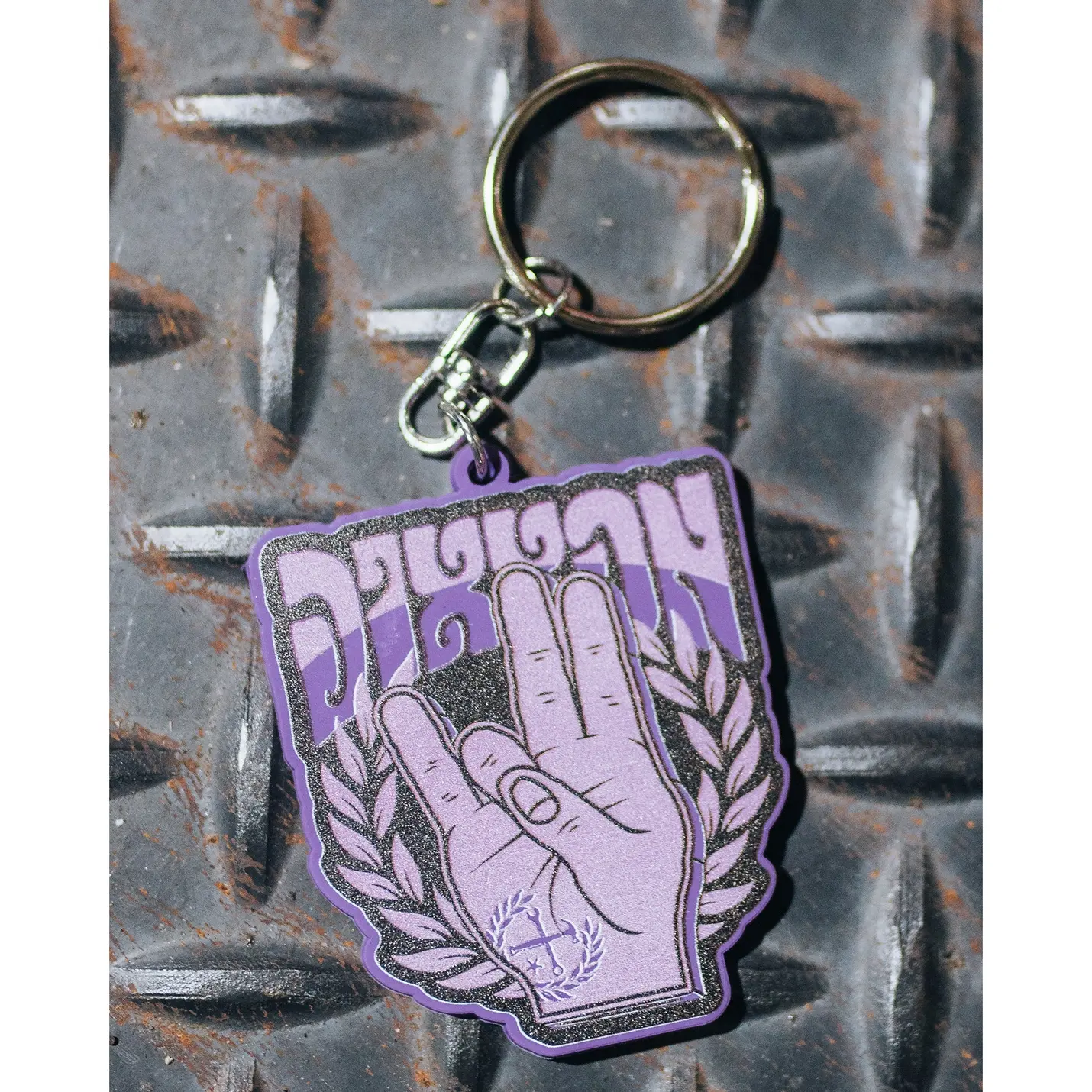 Shocker Keychain- Purple