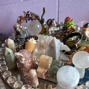 Blessed Crystals & Statues Pick-Your-Own Grab Bag – Choose Your Sacred Item Filled with Energy & Spiritual Blessings