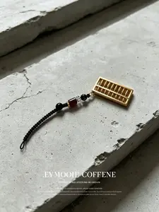 Abacus Charm for Wealth & Good Luck, Lucky Abacus Phone Keychain, Feng Shui Pendant for Success & Prosperity, Minimalist Design