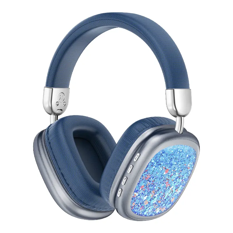 Wireless Bluetooth Over-Ear Headset - Foldable, Comfortable Fit, 30-Hour Battery Life, Durable Case, Retractable Cable Management, 3.5 mm Jack, 45hz-50khz Frequency, iOS & Android/Cellphones Compatible, Manufacturer Warranty, Ideal for Motorcycle Use, Ele
