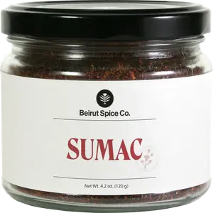 Beirut Spice Co. Sumac. This spice is tangy and zesty. Mainly used for salad dressing but is more versatile than that.