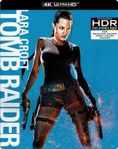 Lara Croft: Tomb Raider  [4K ULTRA HD BLU-RAY MOVIE] 4K Mastering, Amaray Case, Dubbed, 2 Pack, Widescreen, Spain - Import