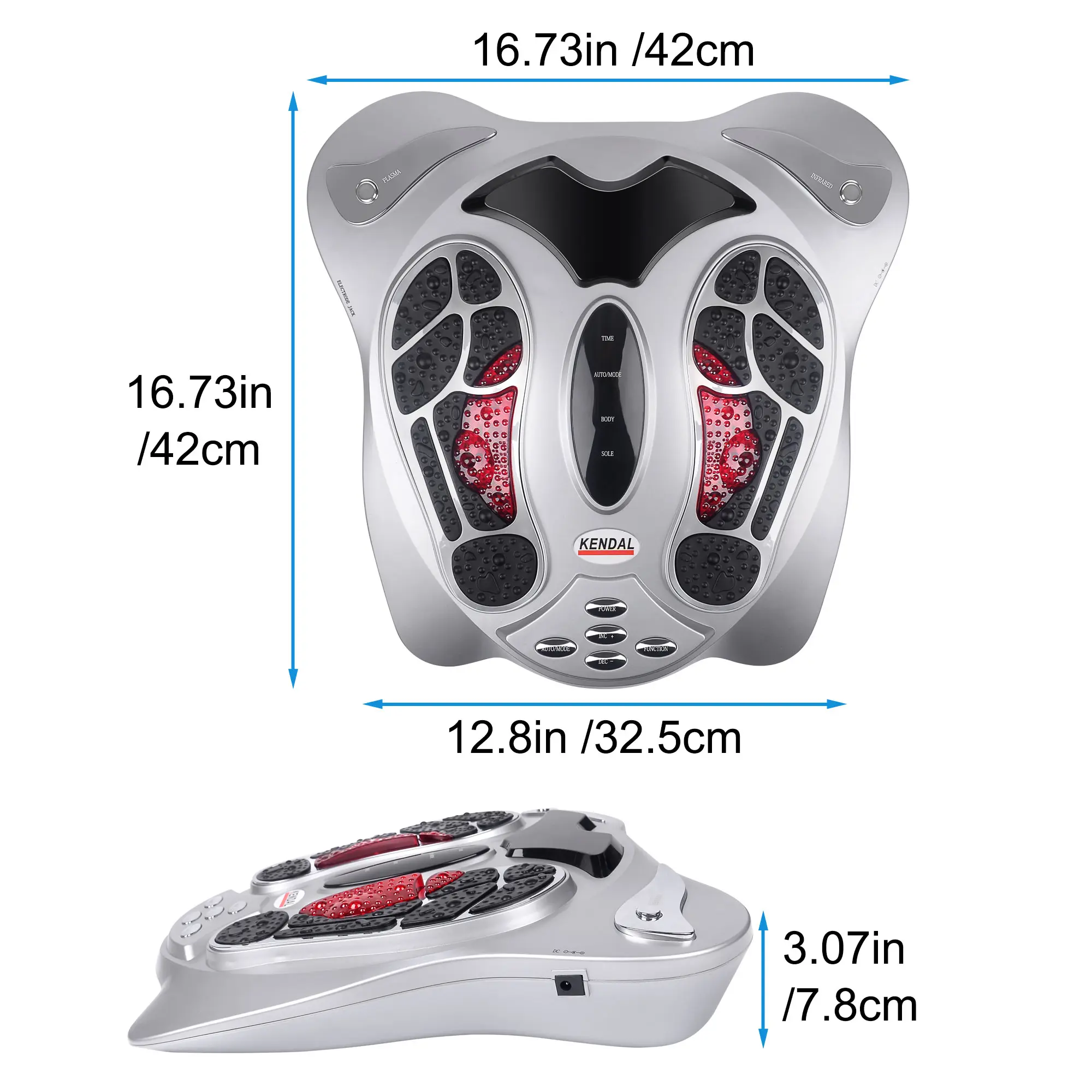 Kendal Sensitive Silicone Adjustable Electric Foot Massager