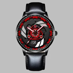 Men's Waterproof Motorcycle Rim Wristwatch