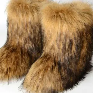 Fur Boots for Women - Classic Design, Comfortable Fit, Ideal for Everyday Wear - Girl, Footwear