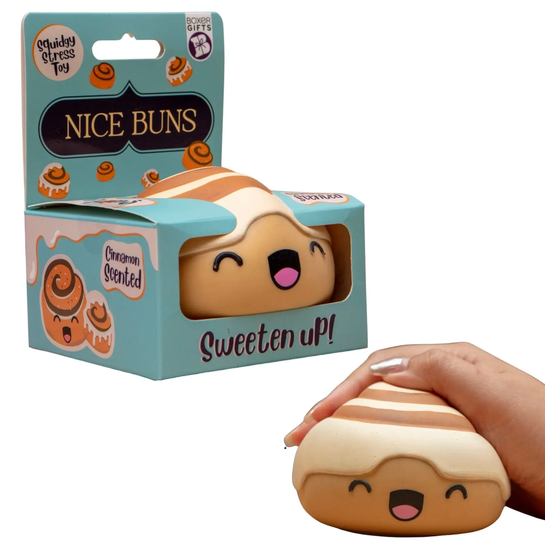 Boxer Gifts Nice Buns Squishy Stress Ball – Funny Stress Relief Toy for Adults
