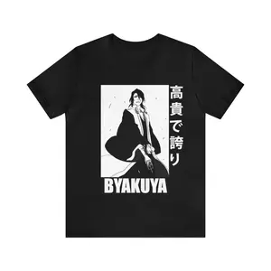 BLEACH Byakuya Kuchiki Manga Anime T-Shirt, Bleach T-Shirt, Byakuya T-Shirt, Bleach Anime Merch, Bleach Manga Shirt, Anime Gift - UNISEX